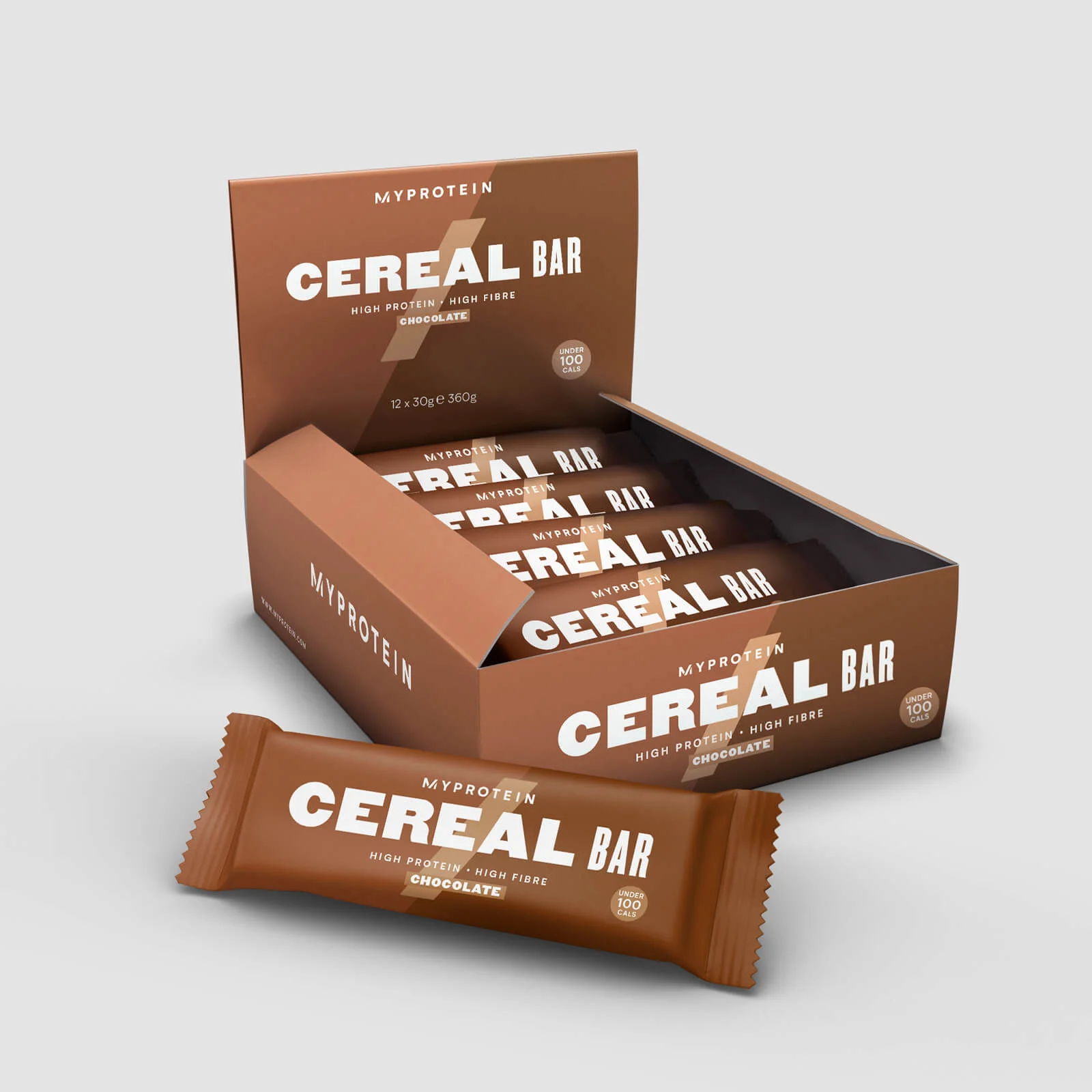 Cereal Bar - 12 x 30g - Double Chocolate Image 1