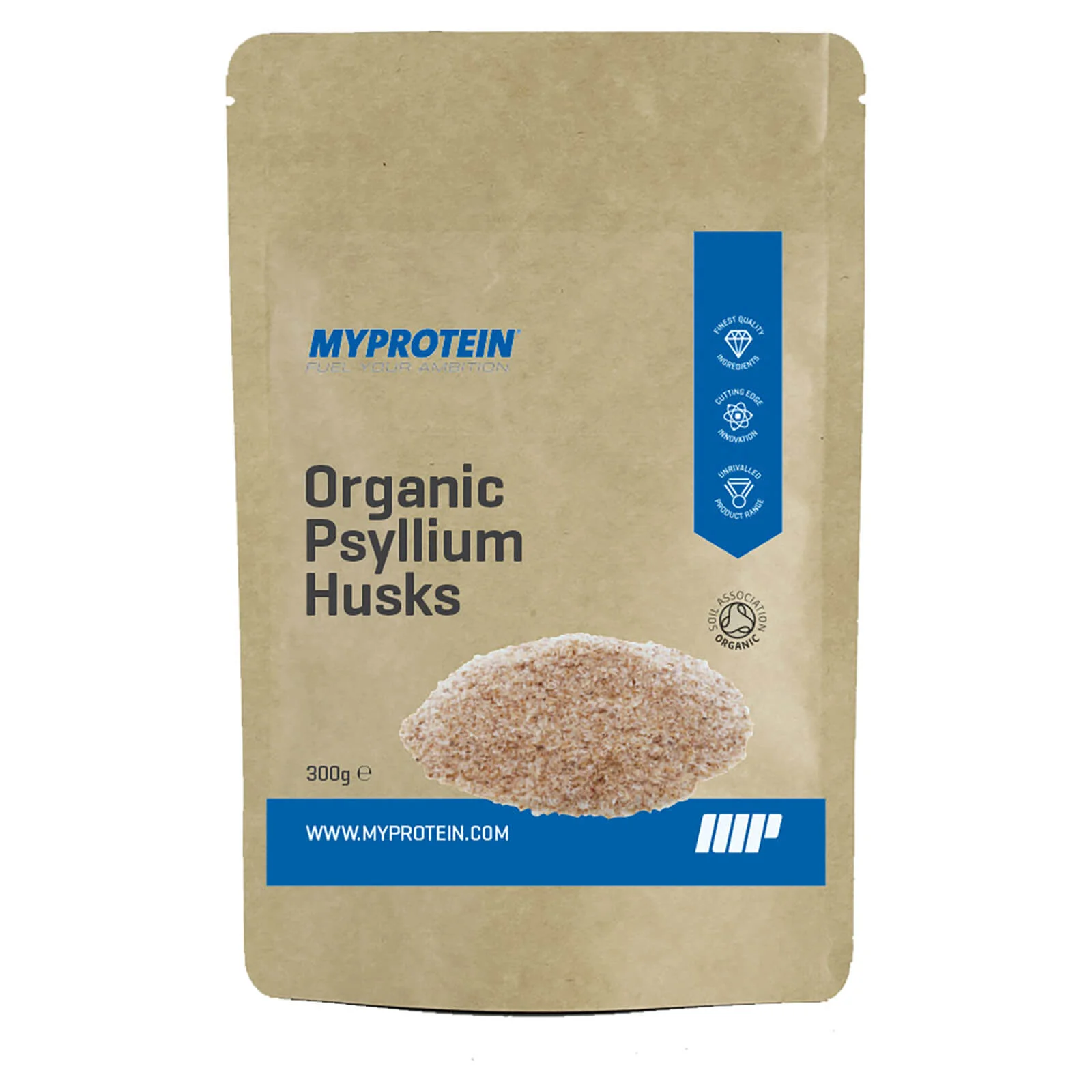 Organic Psyllium Husks - 300g - Unflavoured Image 1