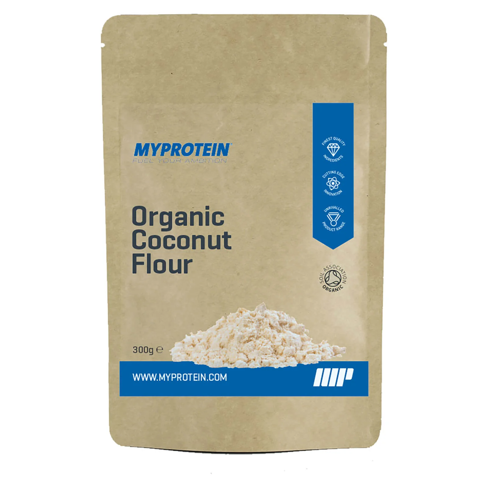 Organic Coconut flour - 300g - Unflavoured Image 1