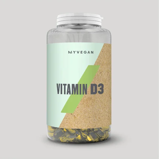 Vegan Vitamin D3 Softgels - 60Capsules