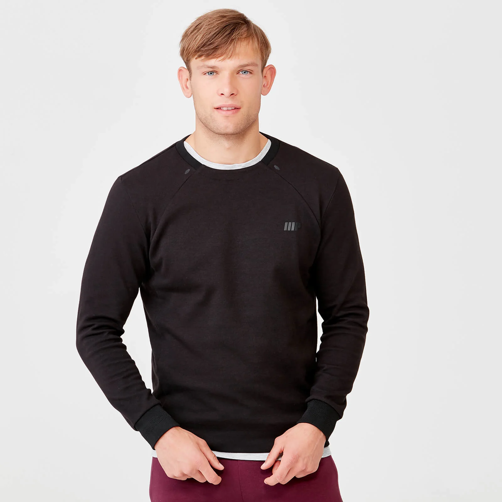 Pro-Tech Crew Neck Sweatshirt 2.0 - M - Black Image 1