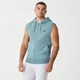 Tru-Fit Sleeveless Hoodie 2.0 - Airforce Blue