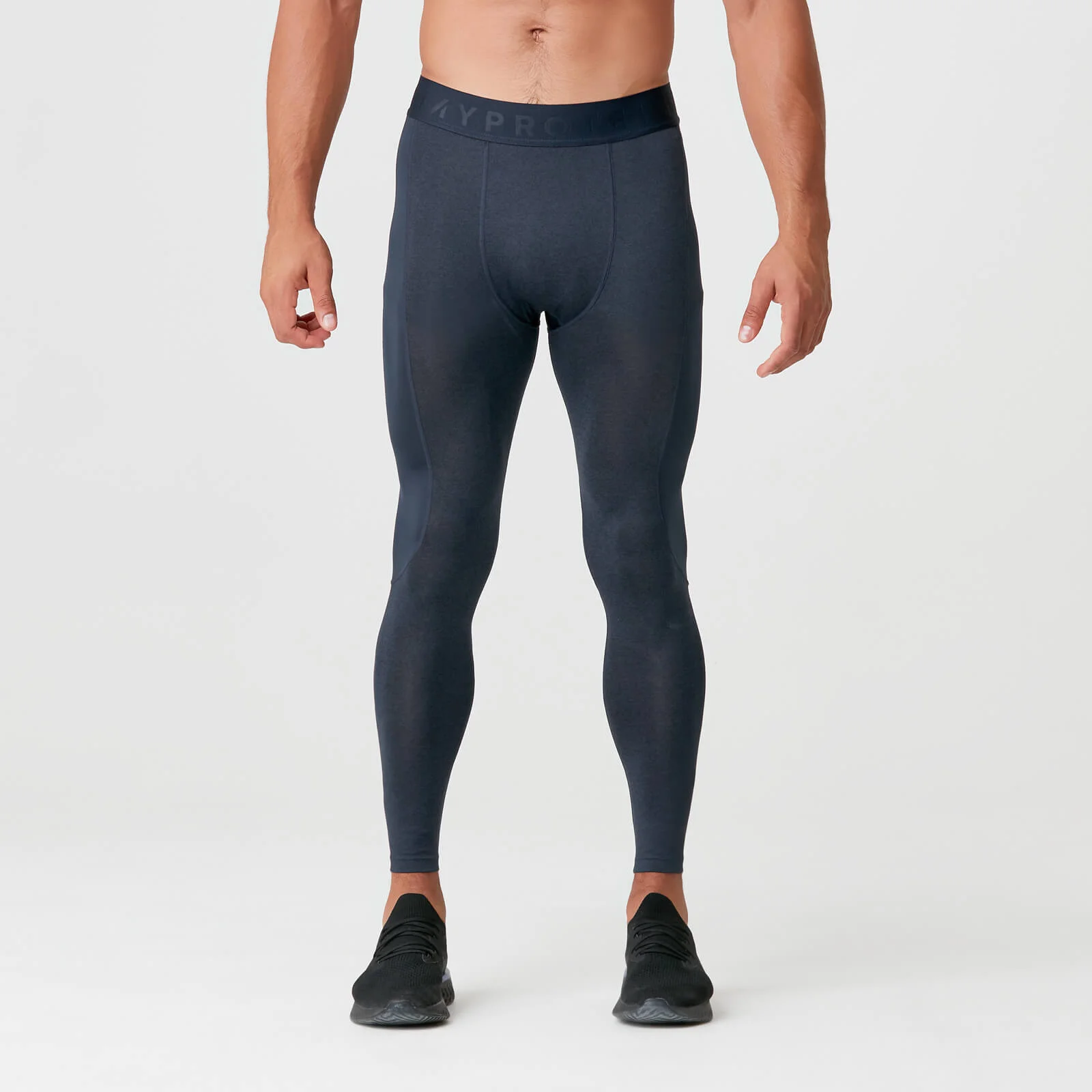 MP Men's Charge Compression Tights - Navy Marl - XS Image 1