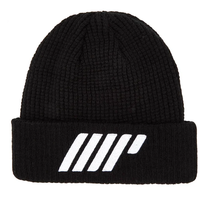 Knitted Beanie - Black