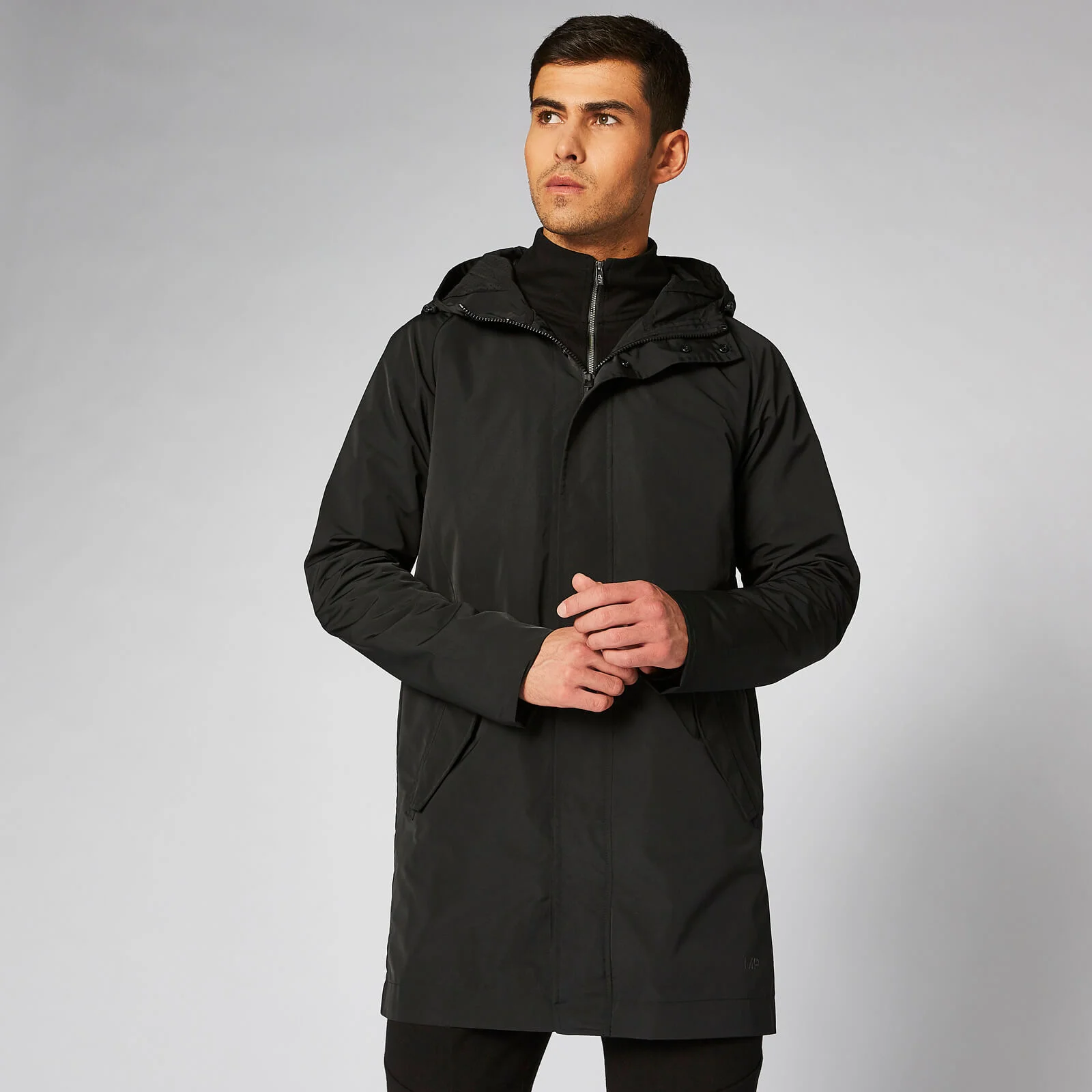 MP Men's City Parka - Black - XS - Black Image 1