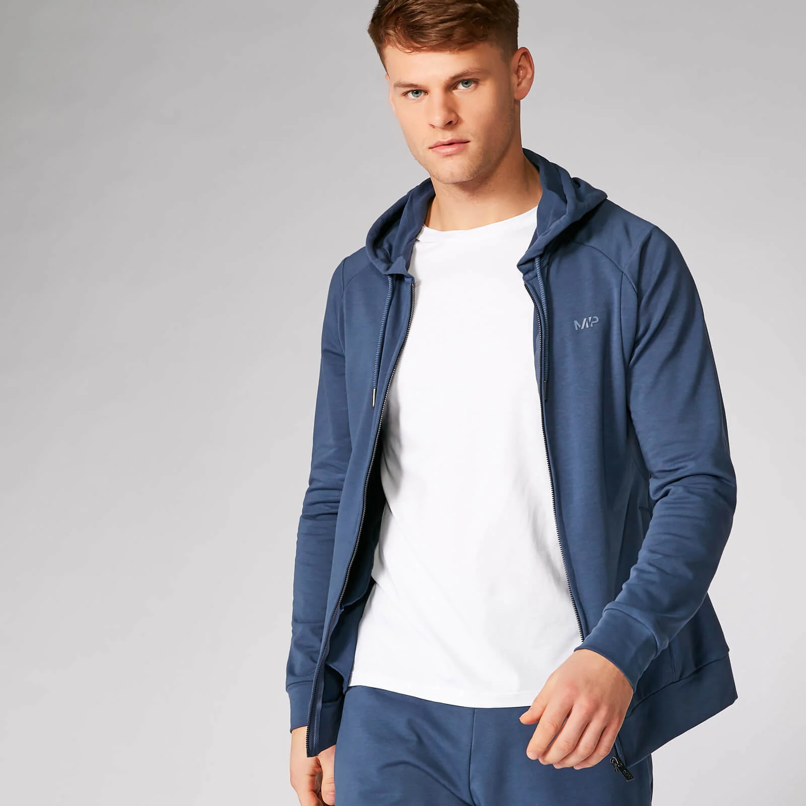 Form Zip Up Hoodie - Dark Indigo - XS Image 1