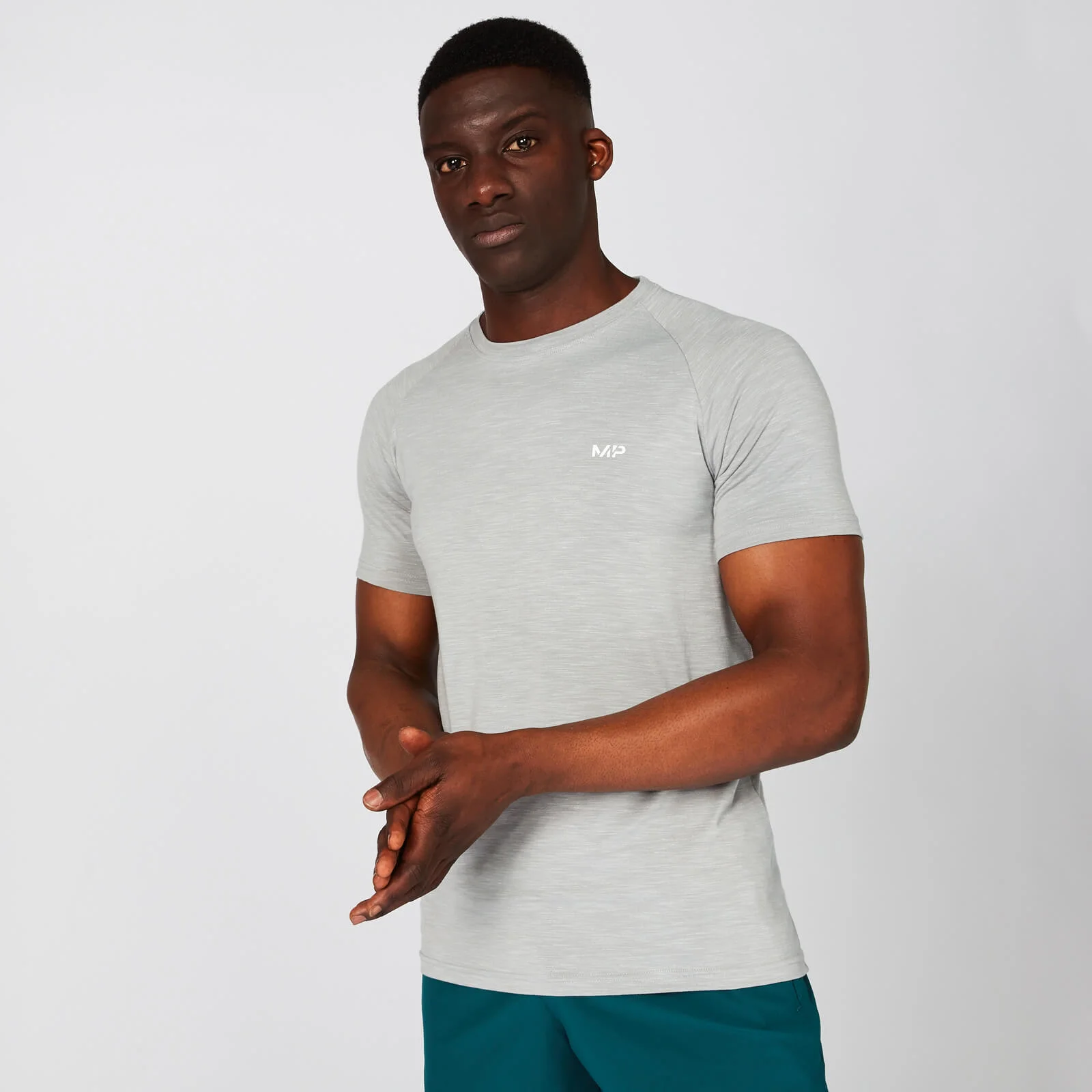 MP Men's Performance T-shirt - Chrome Marl - S Image 1