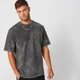 Acid Wash T-Shirt - Carbon