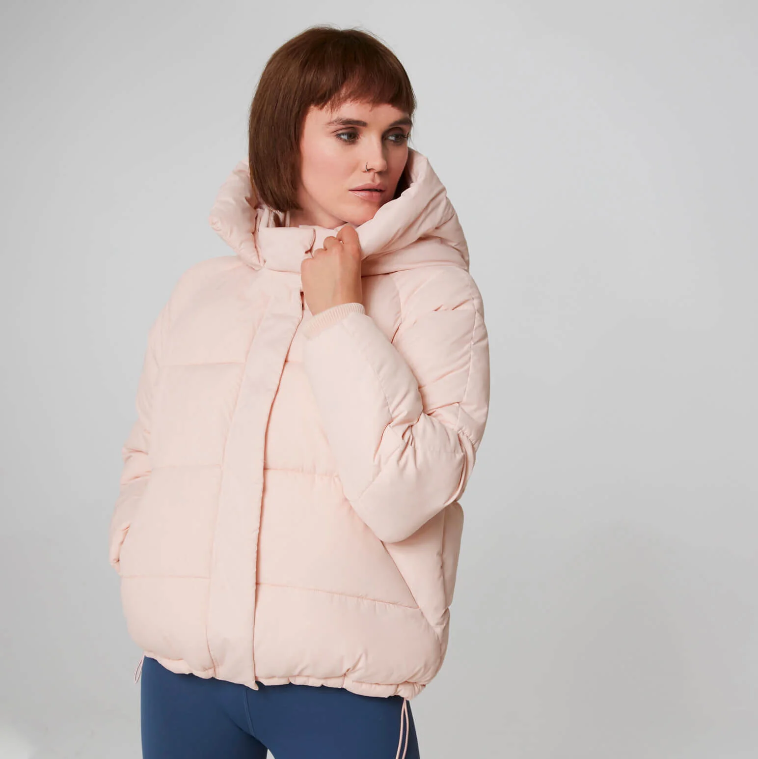 MP Women's Puffer Jacket - Pearl Blush - XS Image 1