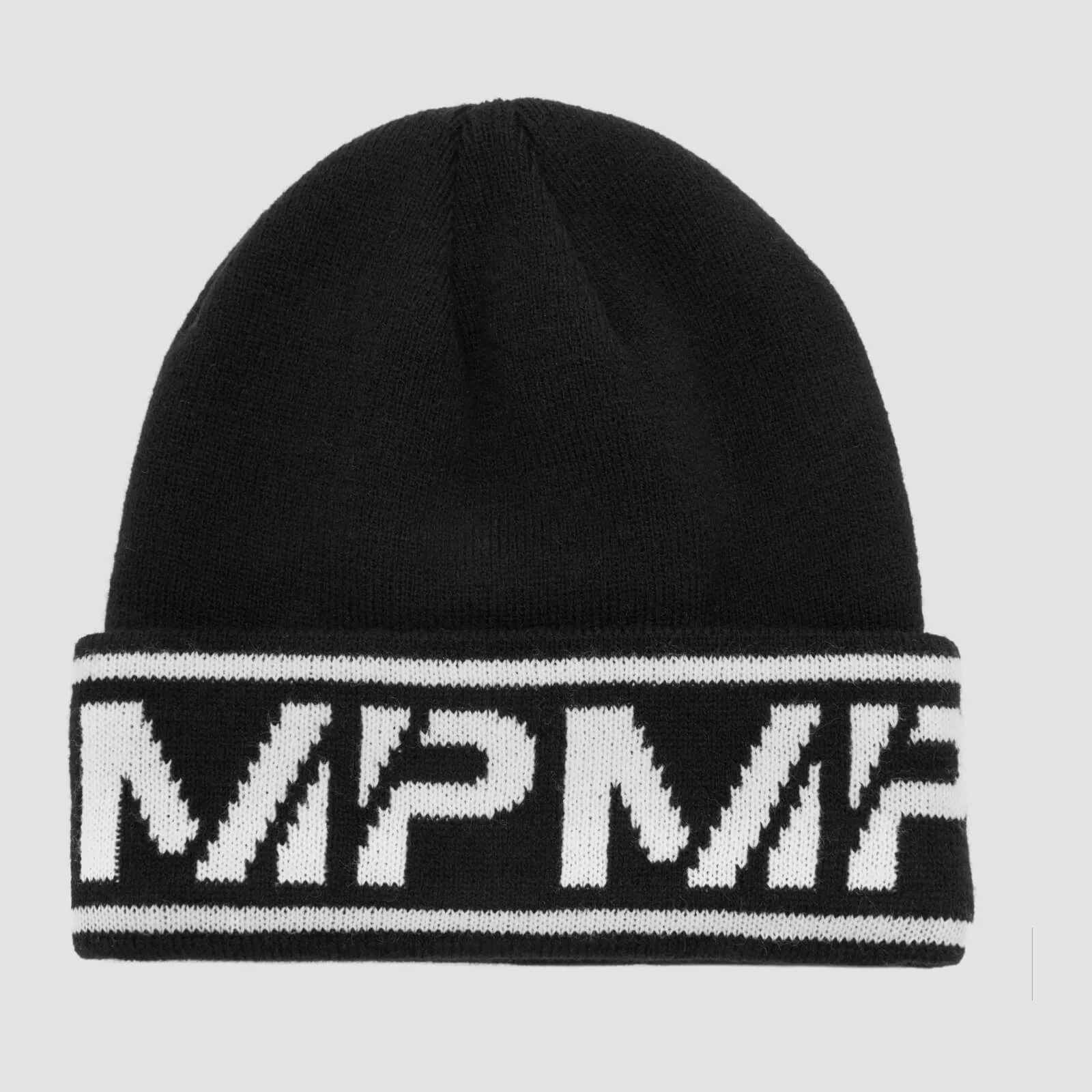 MP Logo Beanie Hat - Black Image 1