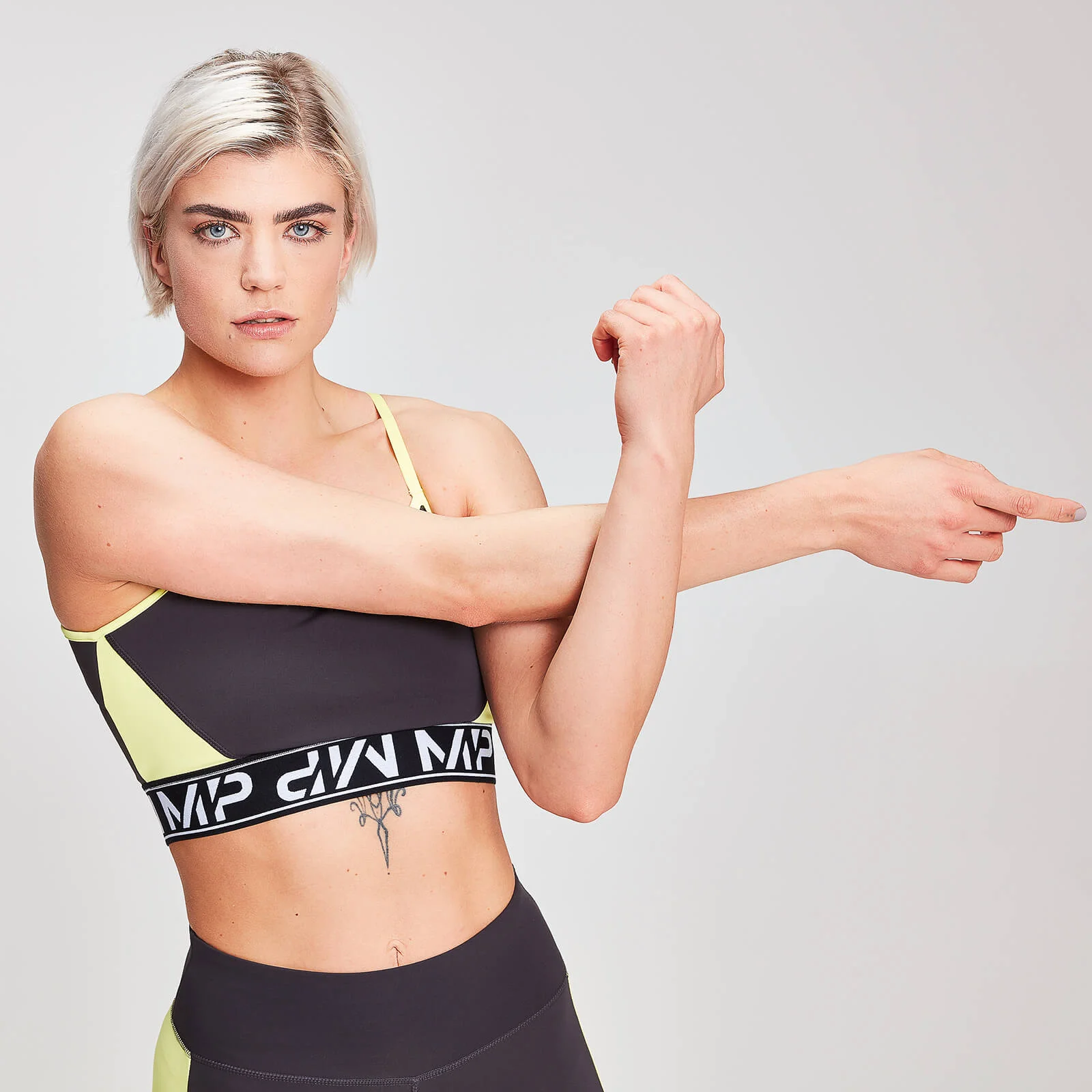 MP Essentials Training Women's Sports Bra - Slate - XS Image 1