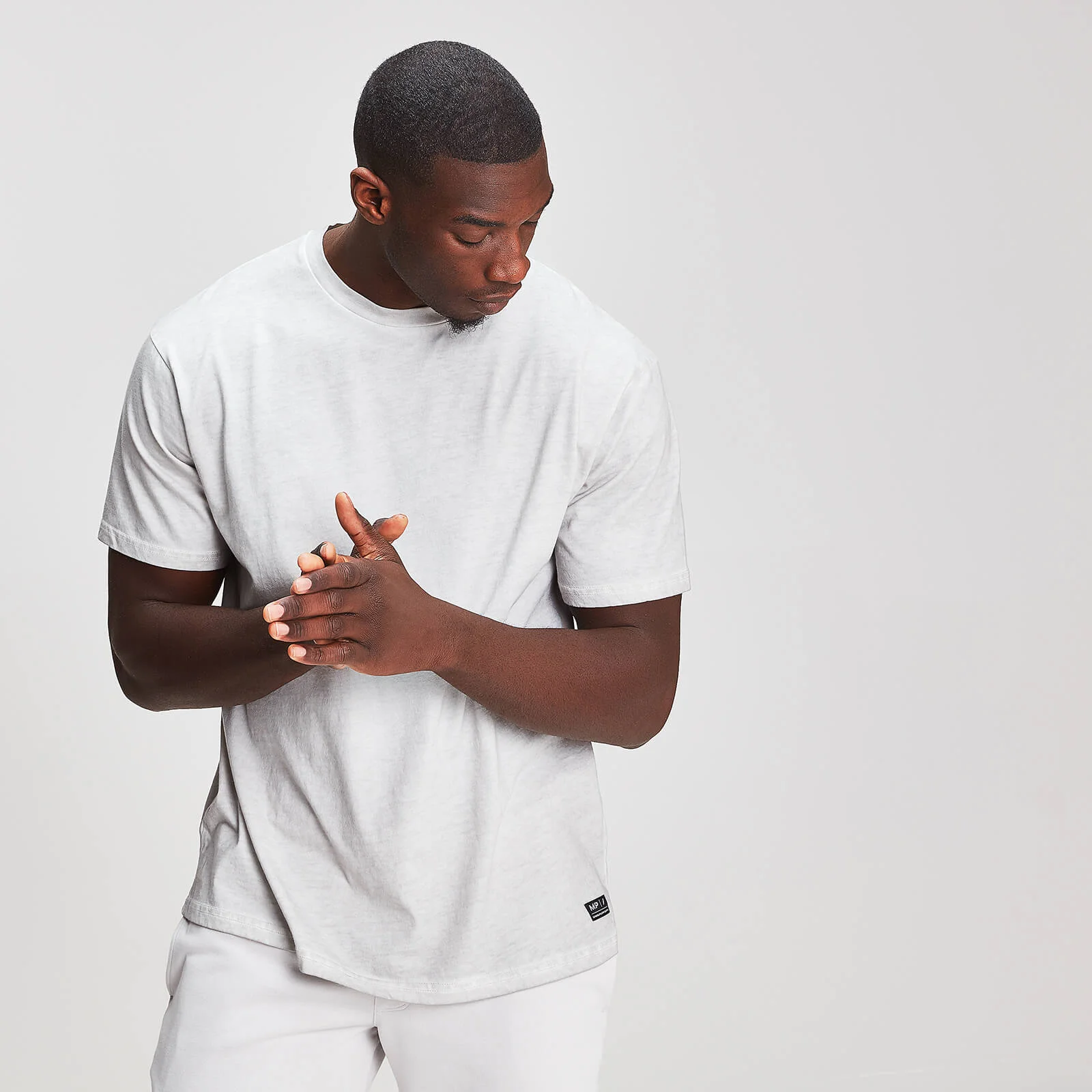 MP Men's Graphic T-Shirt - Chrome - XS Image 1