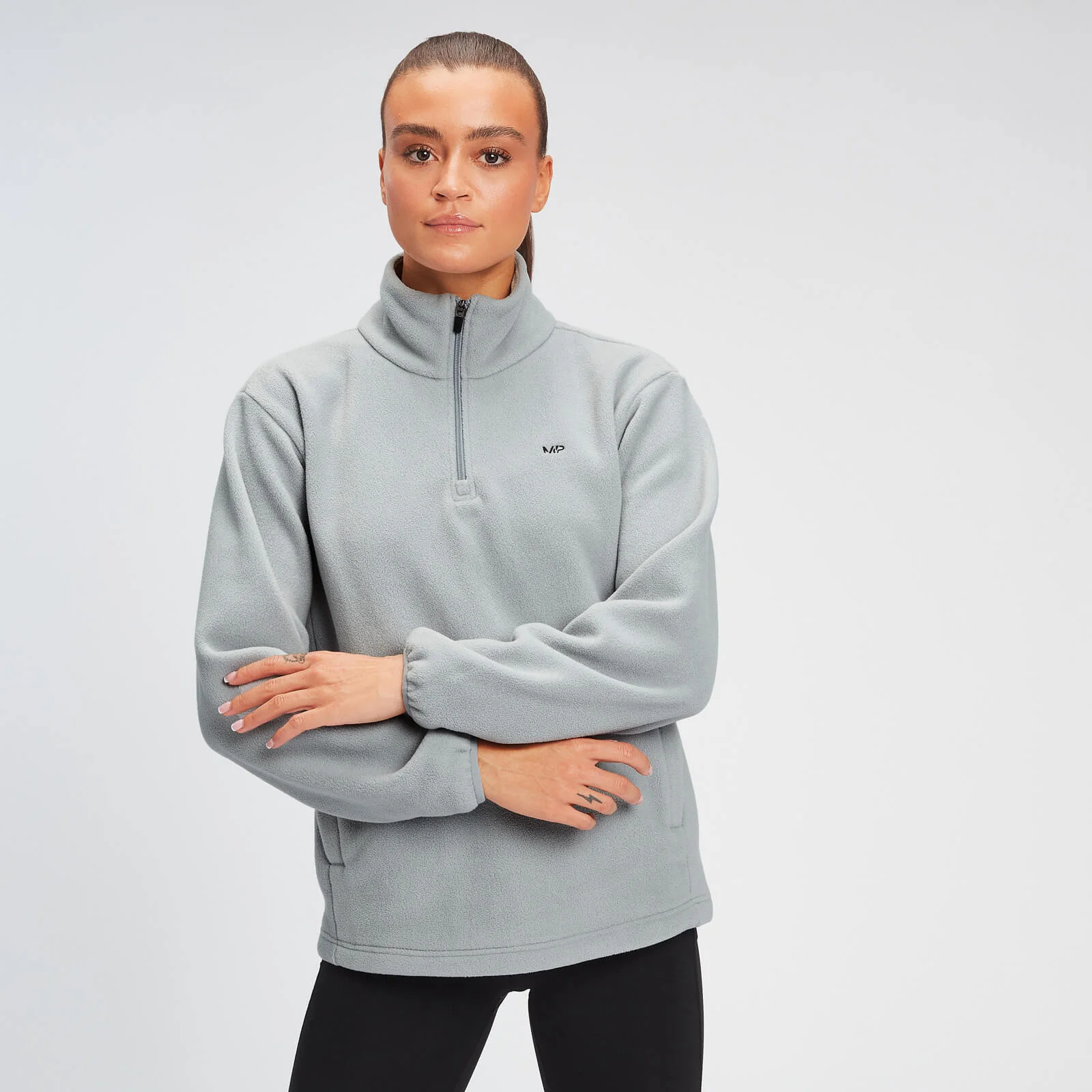 MP Women's Essentials Fleece - Thunder Grey - XXS Image 1