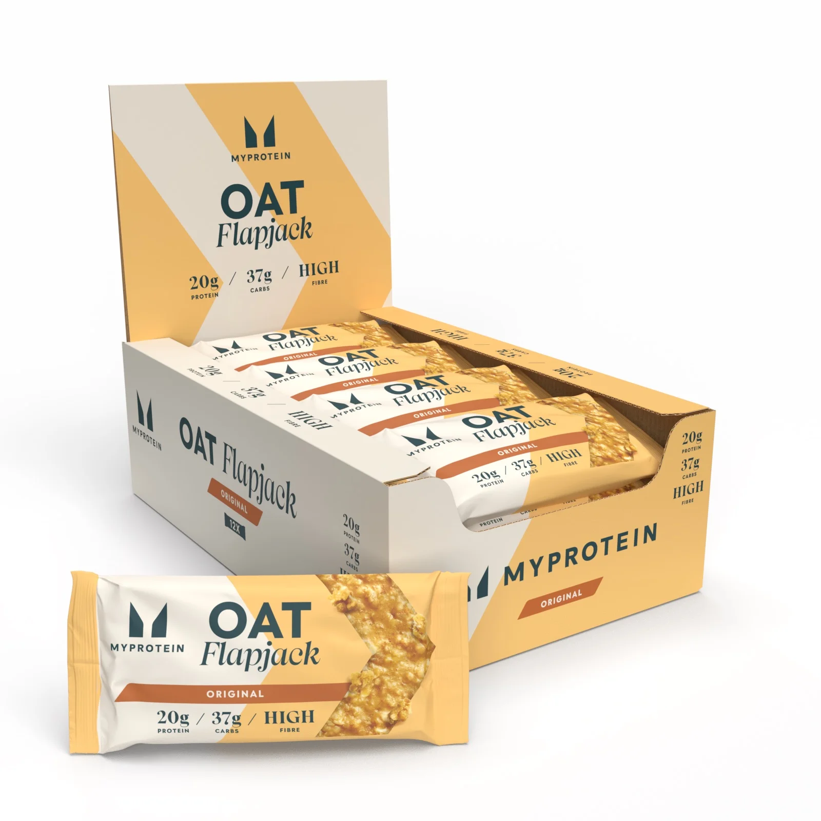 Protein Flapjack - Traditional Oat Image 1