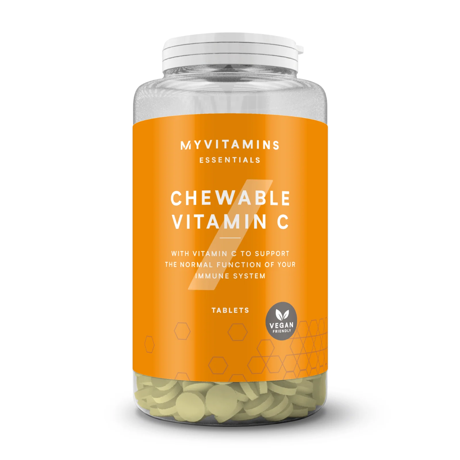 Chewable Vitamin C Tablets - 60Tablets - Orange Image 1