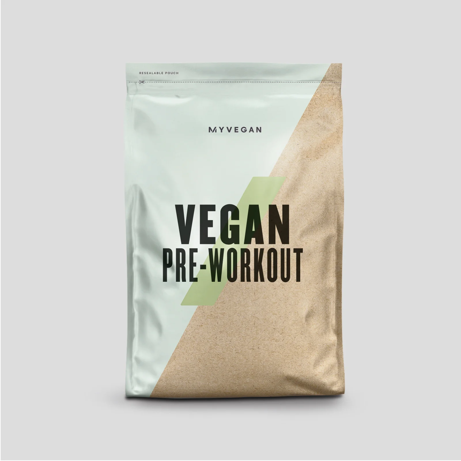 Vegan Pre-Workout Powder - 250g - Sour Apple Image 1