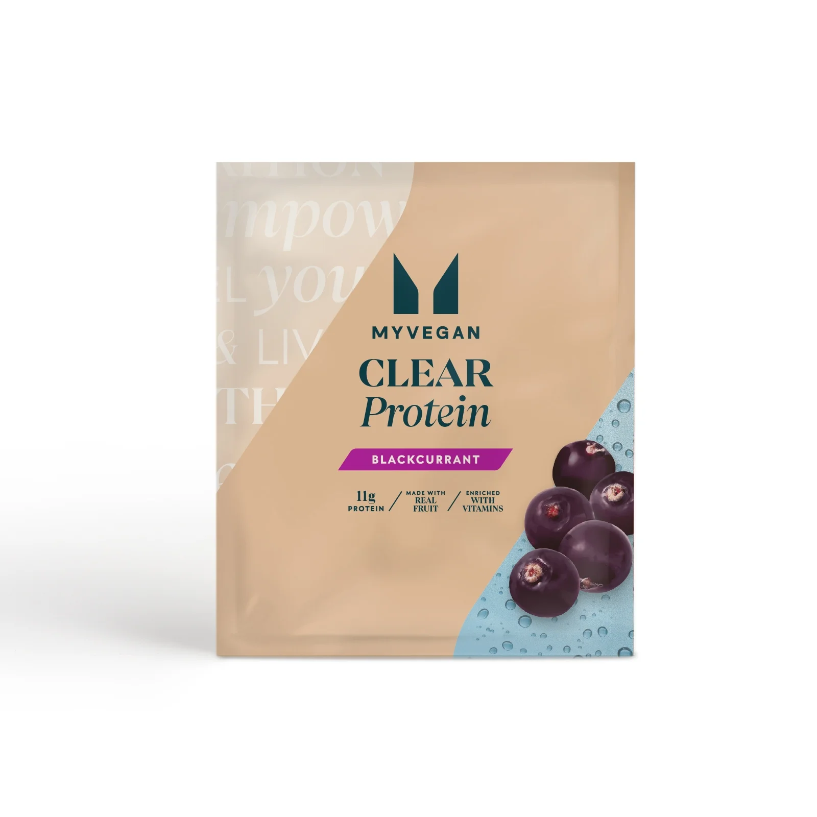 Clear Vegan Protein (Sample) - 16g - Blackcurrant Image 1