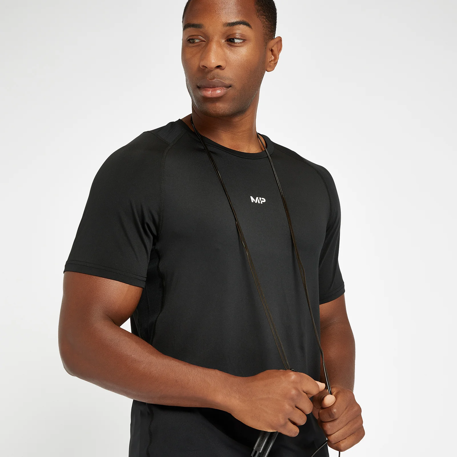 MP Men's Engage Short Sleeve T-Shirt - Black - M Image 4