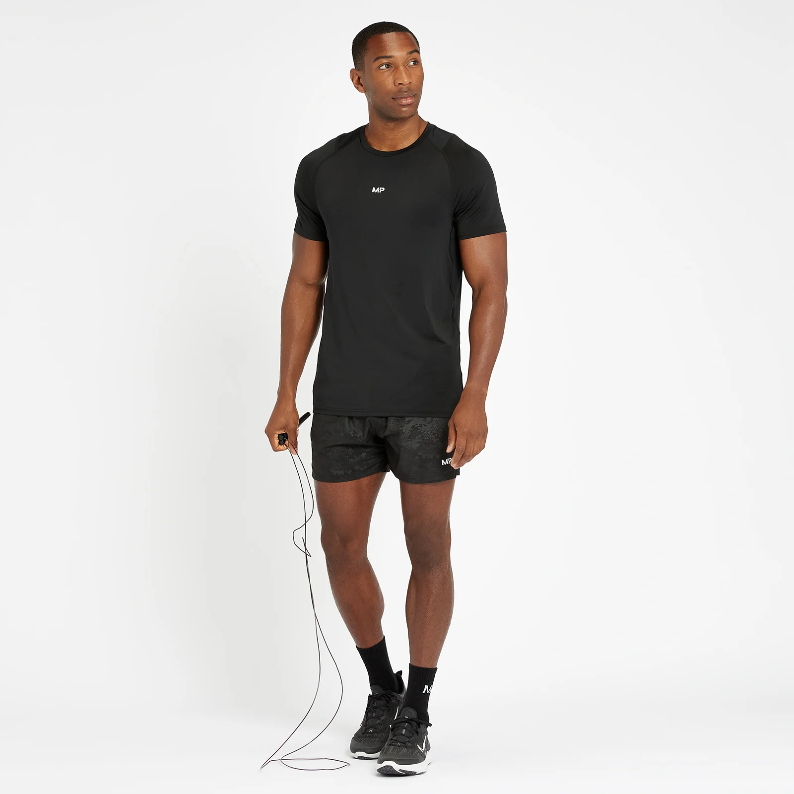 MP Men's Engage Short Sleeve T-Shirt - Black - M Image 2