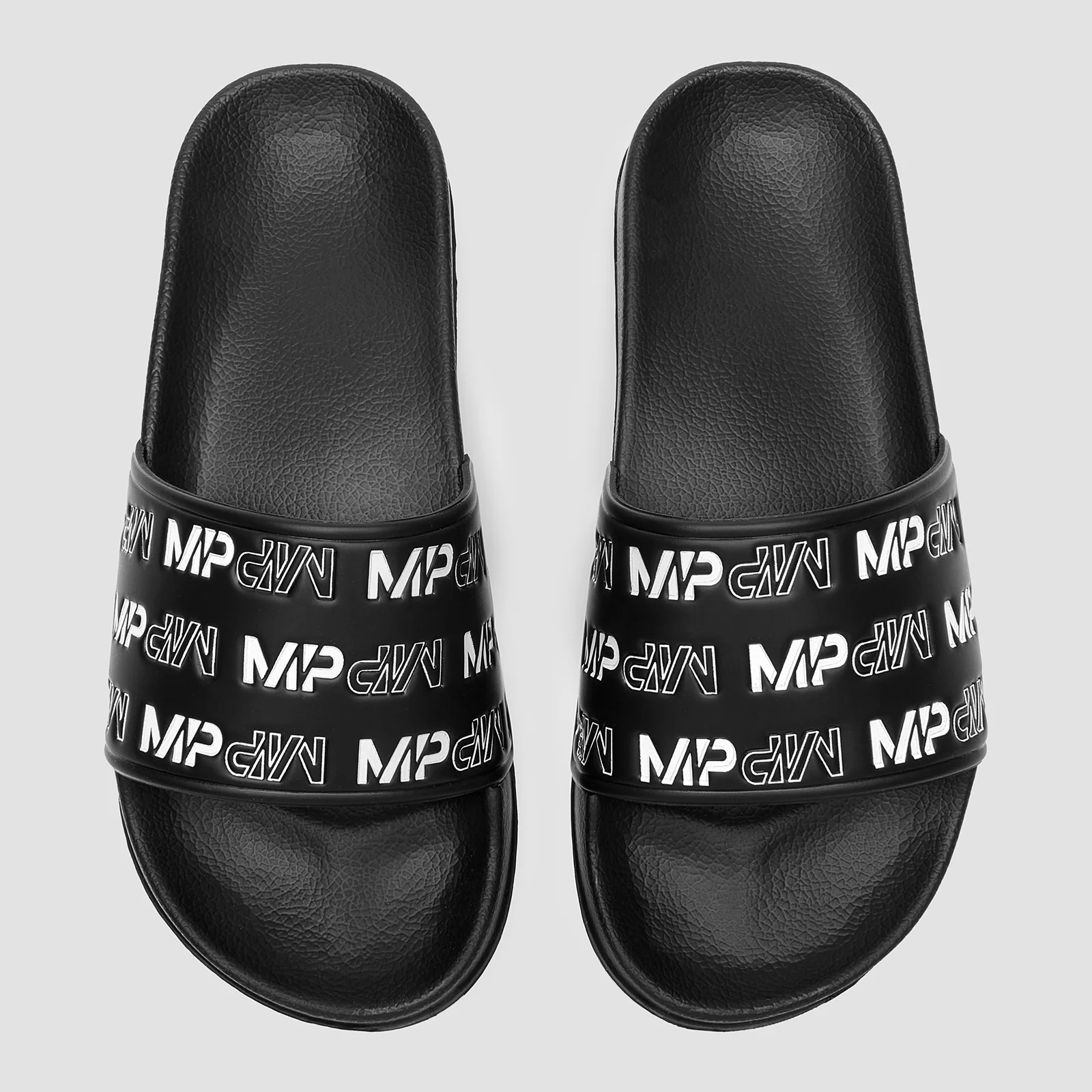 MP Women's Sliders - Black/White - UK 3 Image 1
