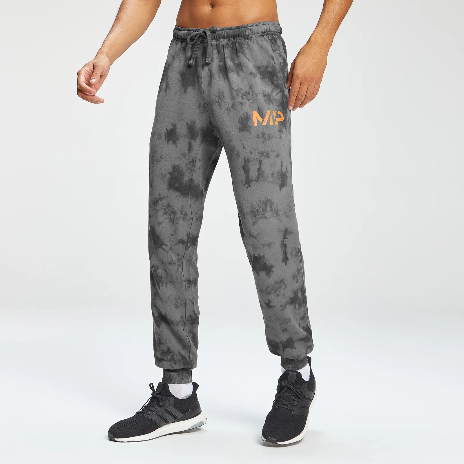 MP Men's Adapt Tie Dye Joggers | Carbon/Storm | MP - XS Image 1