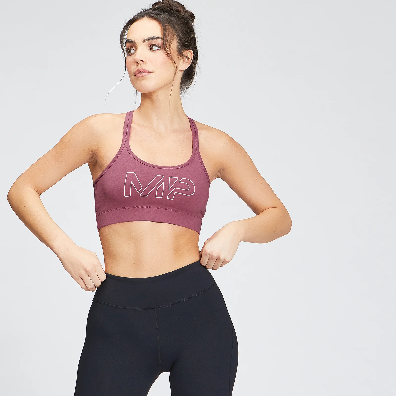 MP Women's Original Jersey Bra - Frosted Berry - XS Image 1