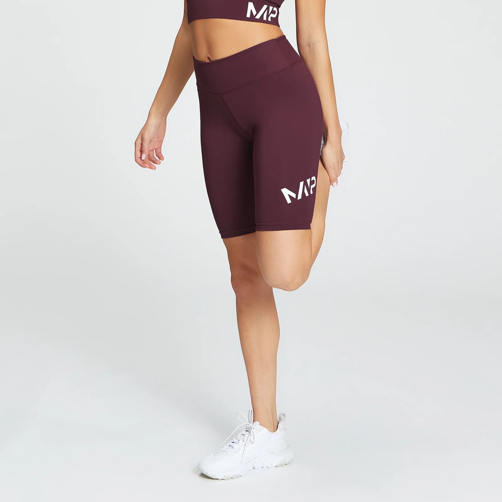 MP Women's Training Full Length Cycling Short - Port - XXS Image 1