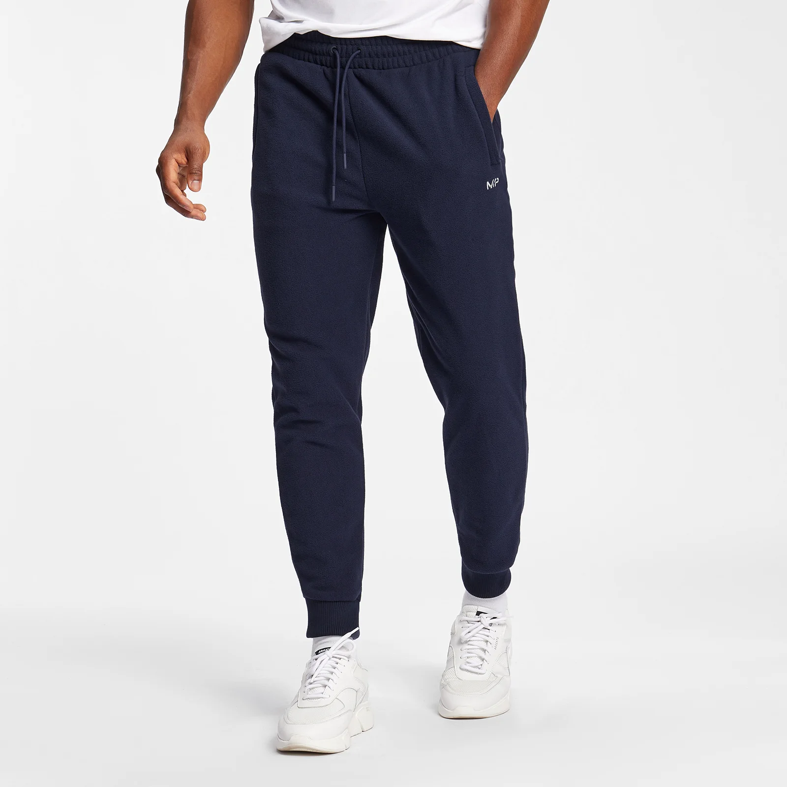MP Men's Rest Day Fleece Joggers - Navy - XS Image 1