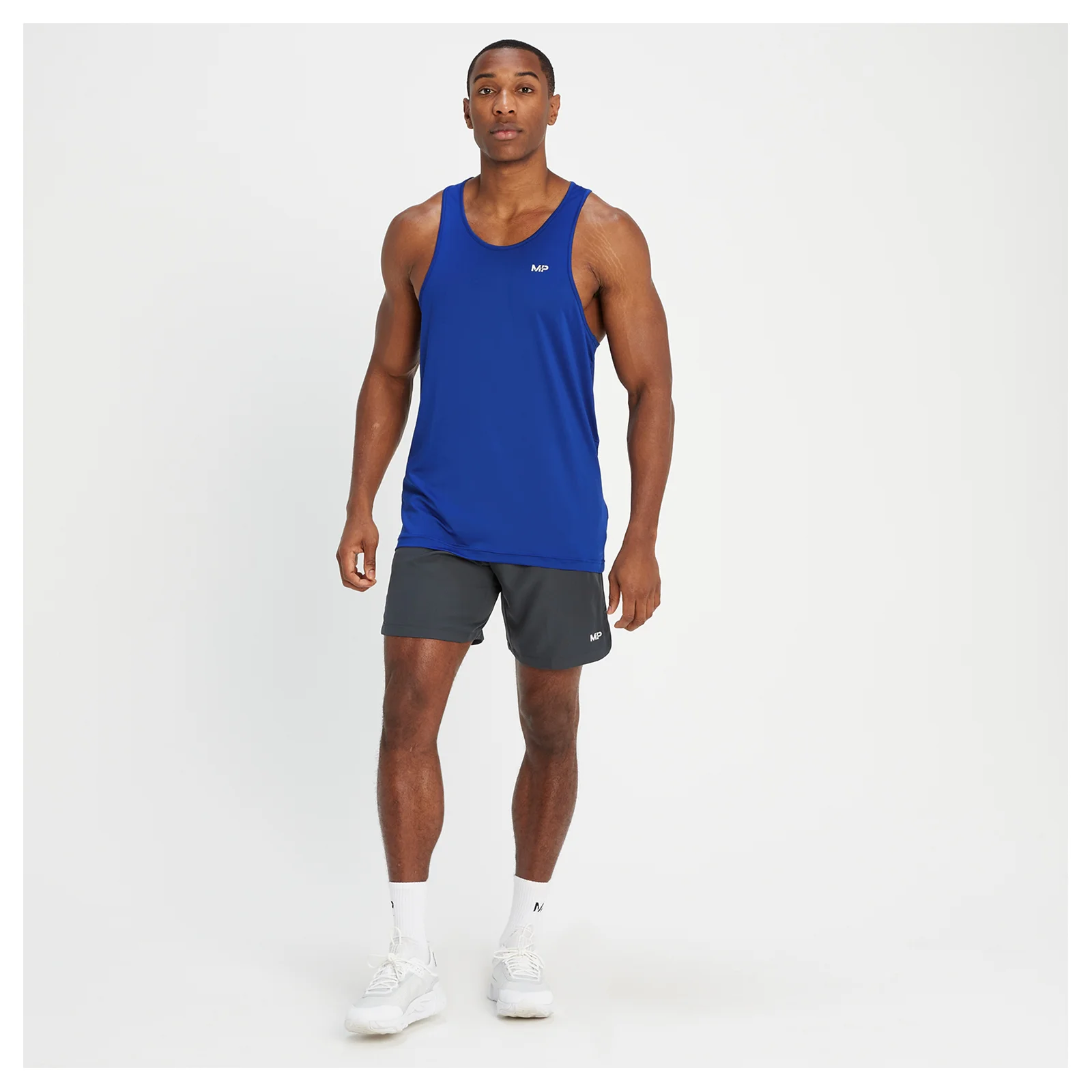 MP Men's Training Vest - Cobalt Blue - XXS Image 1