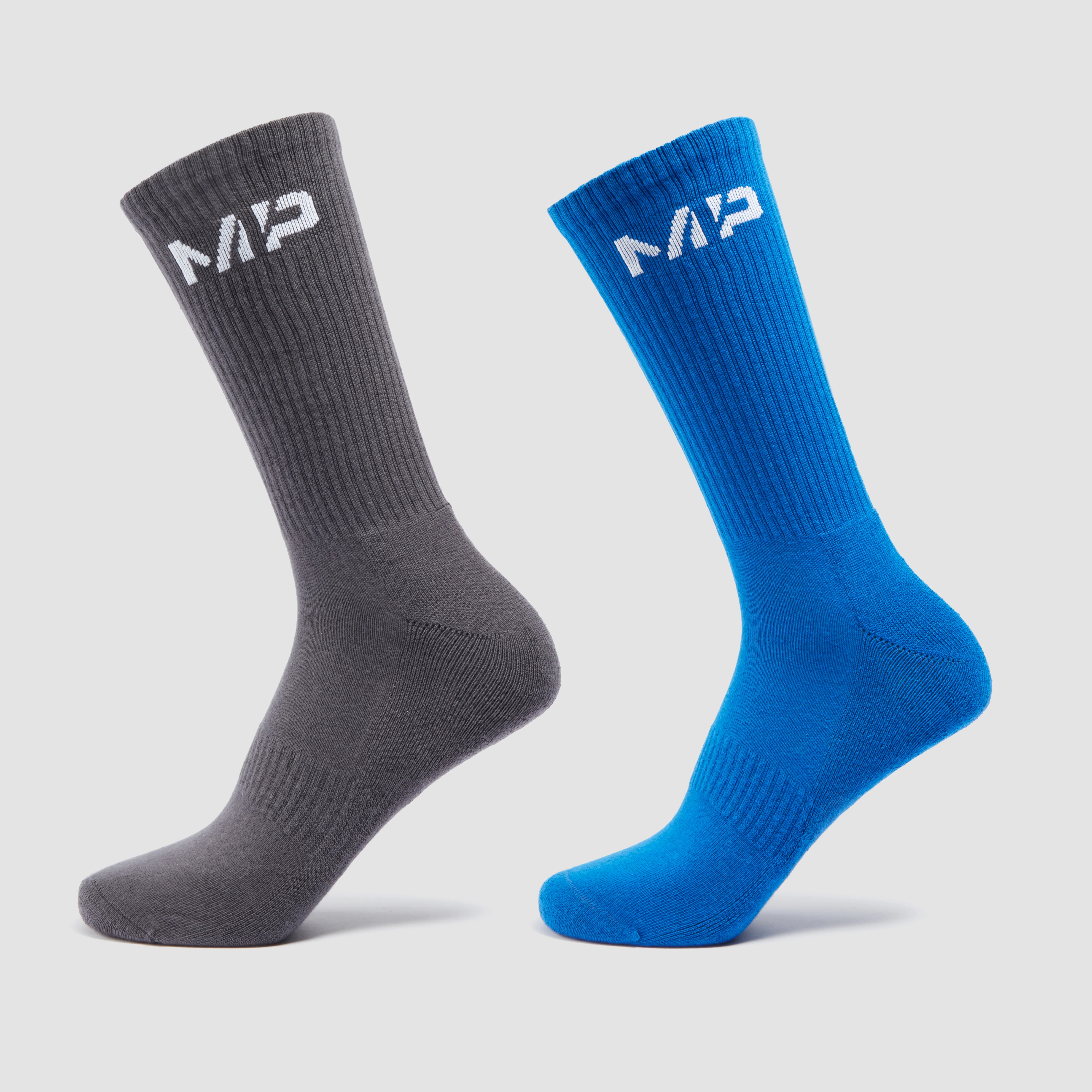 MP Men's Crayola Crew Socks (2 Pack) - Cadet Blue/Outer Space Grey - UK 2-5 Image 1