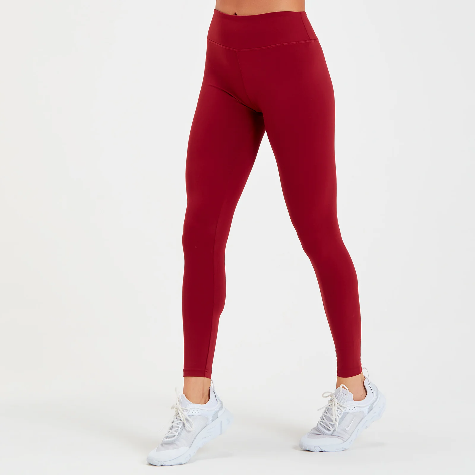 MP Women's Singles Day Leggings - Dark Red - XXS Image 1