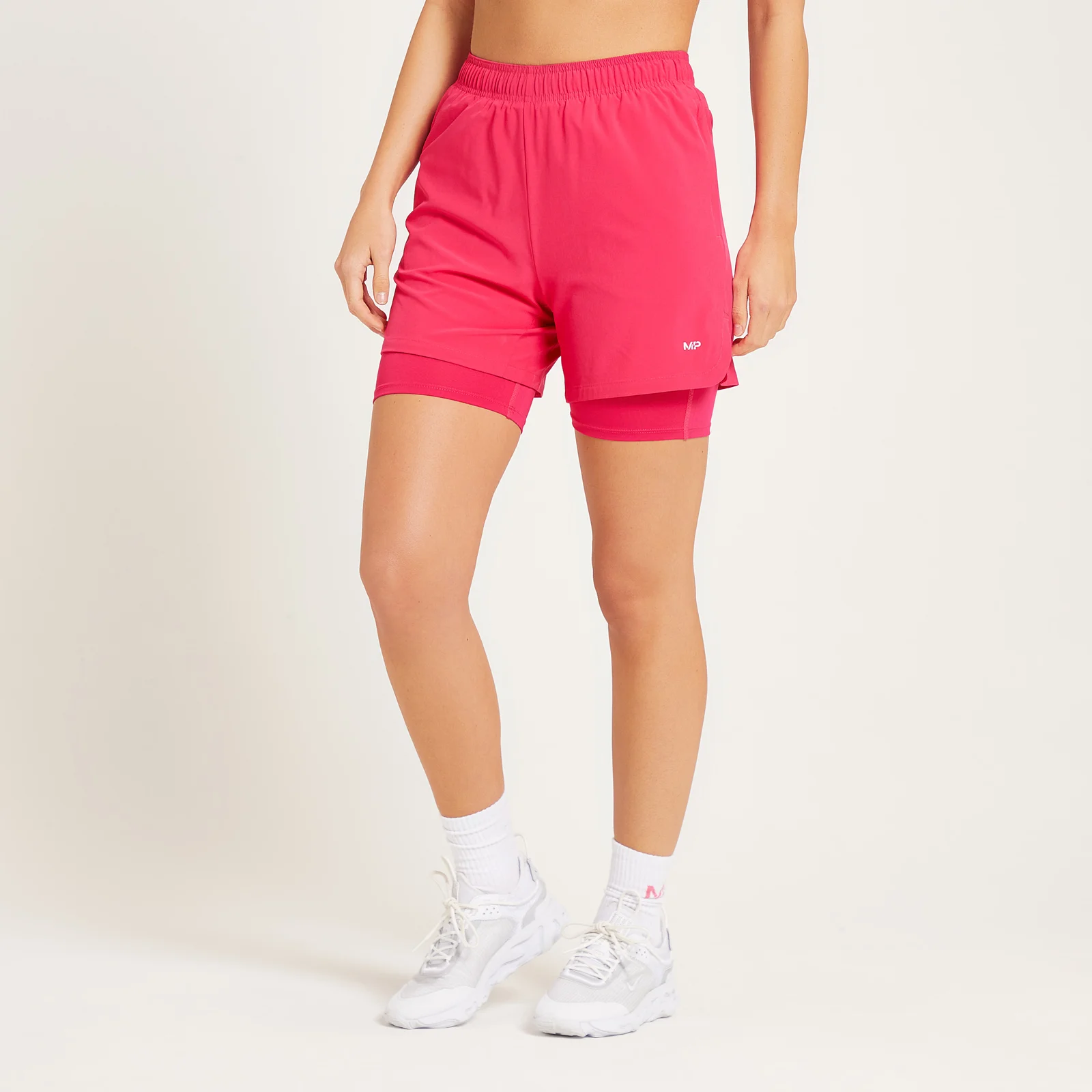 MP Women's Training 2-IN-1 Shorts - Magenta - XXS Image 1
