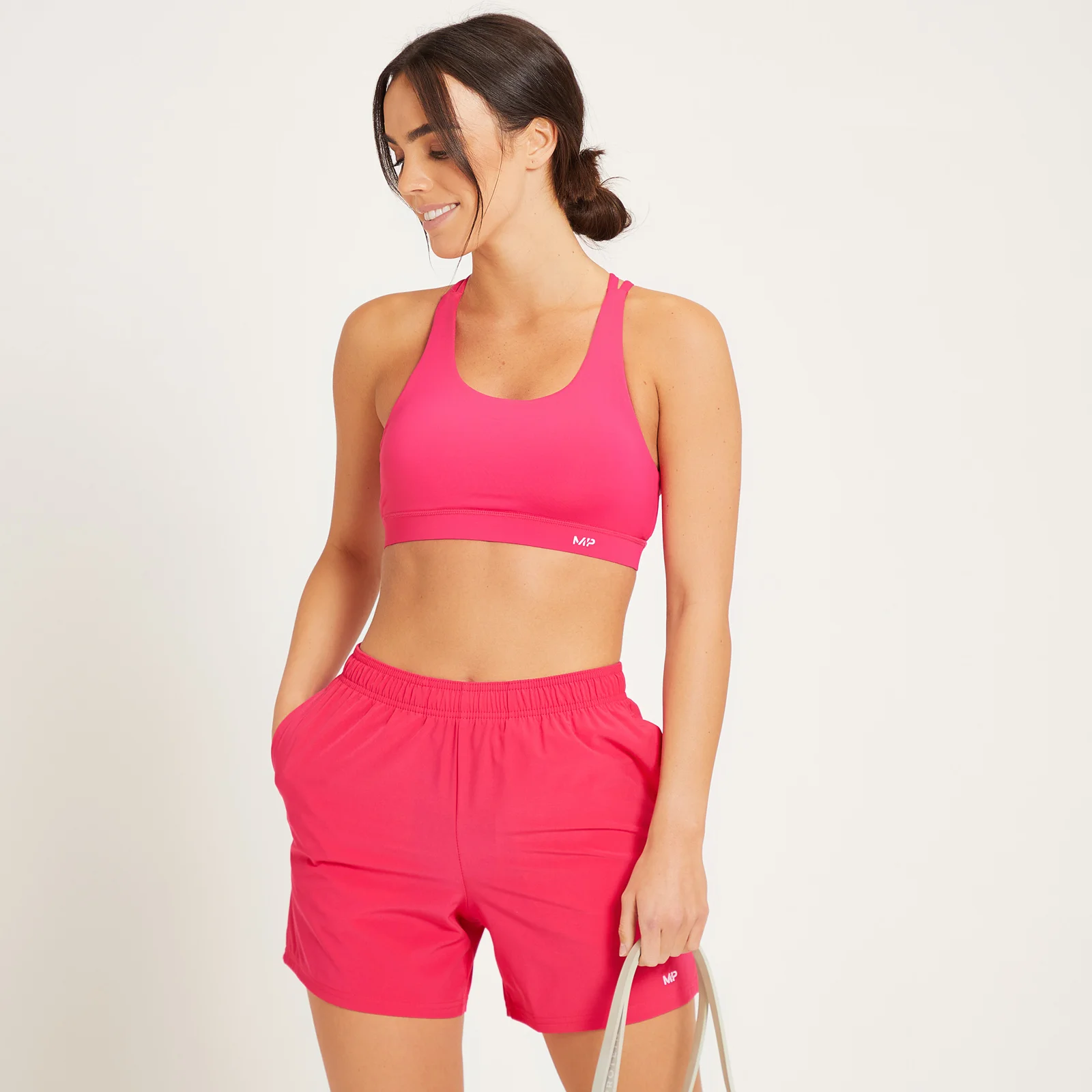 MP Women's Training Control Sports Bra - Magenta - XS Image 1