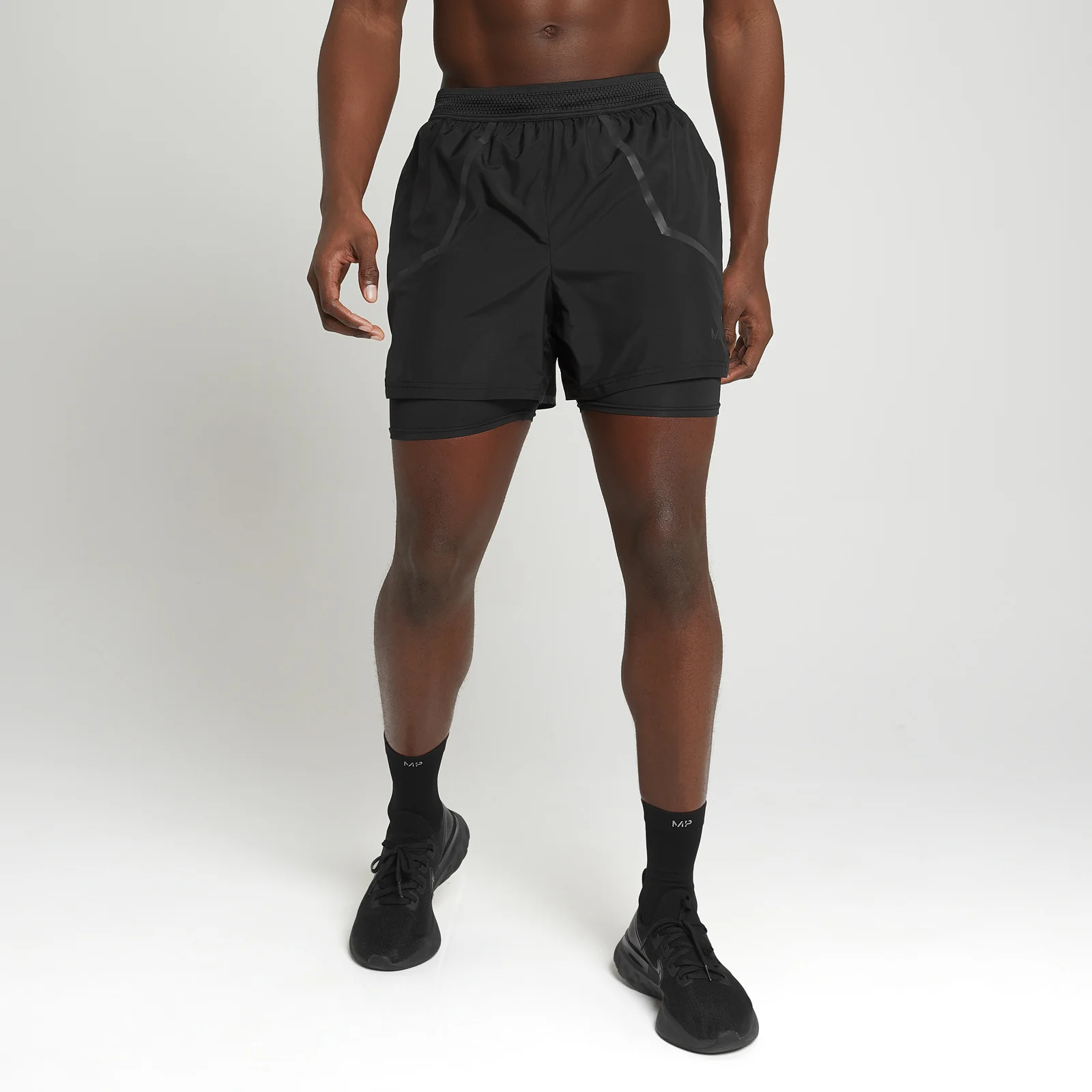 MP Men's Velocity Ultra 2 In 1 Shorts - Black - S Image 1