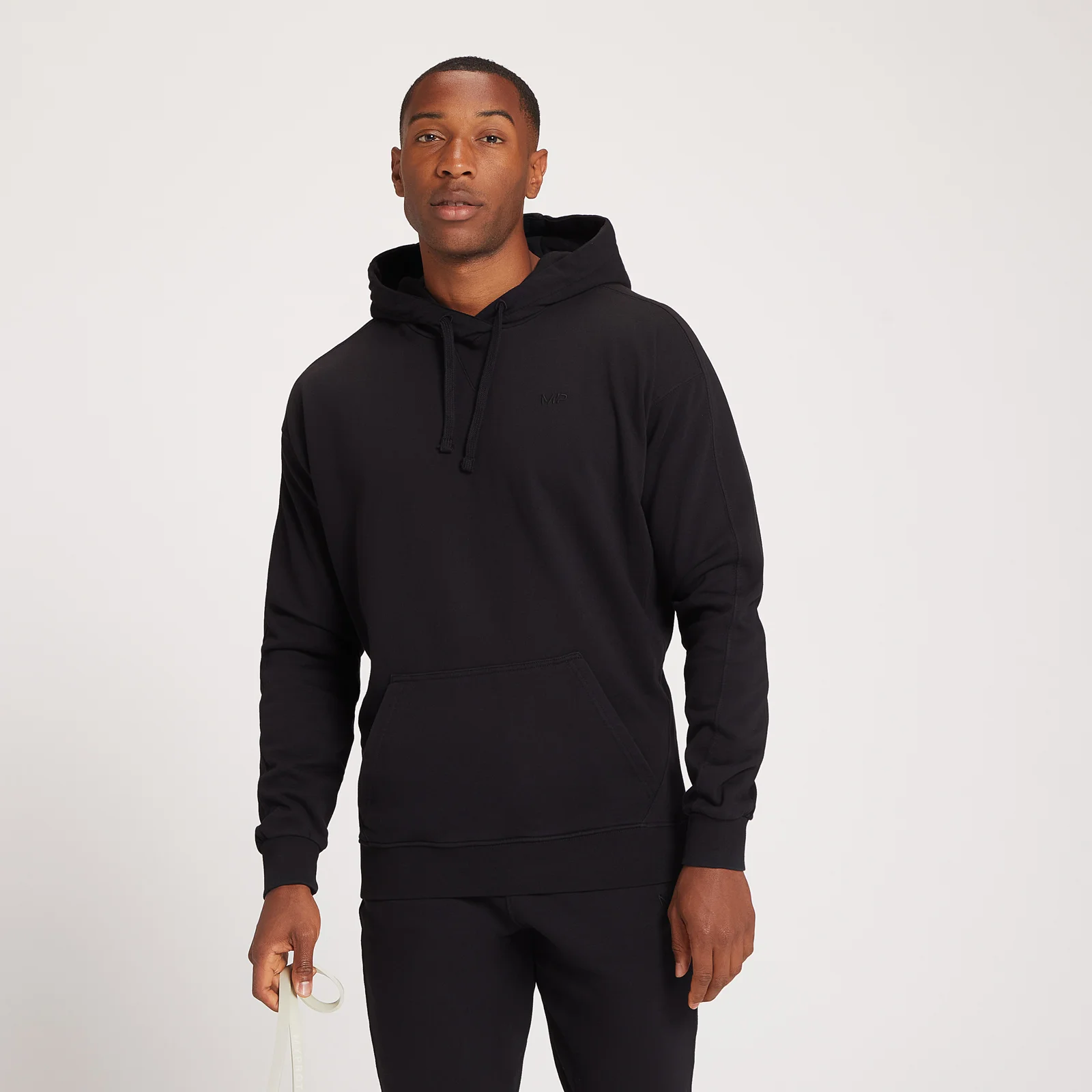 MP Men's Dynamic Training Hoodie - Washed Black - XXS Image 1