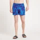MP Men's Atlantic Printed Swim Shorts - True Blue