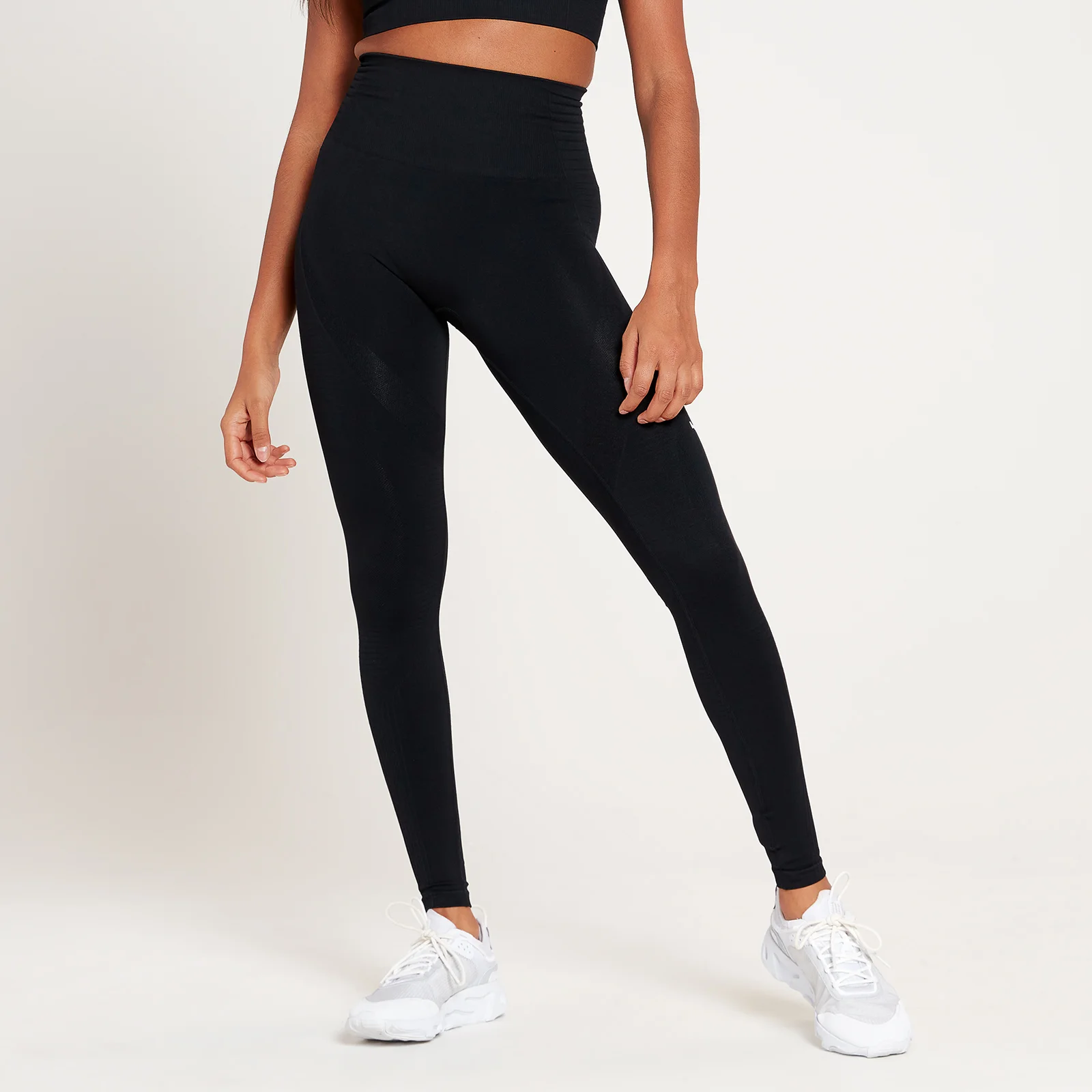MP Women's Tempo Seamless Leggings - Black - XXS Image 1