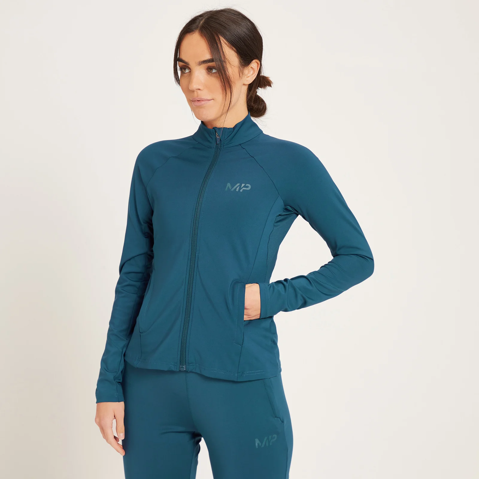 MP Women's Tempo Training Jacket - Dust Blue - XXS Image 1