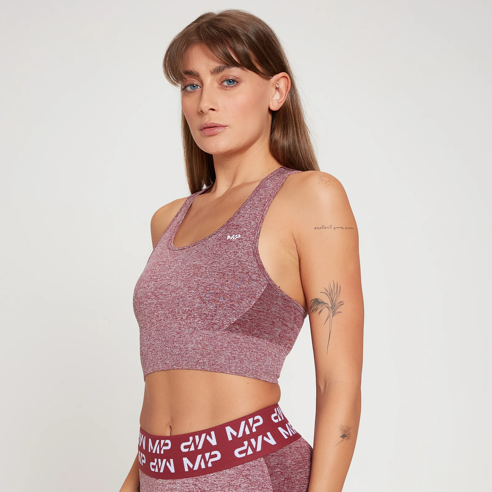 MP Women's Curve Sports Bra - Black Cherry - XS Image 1