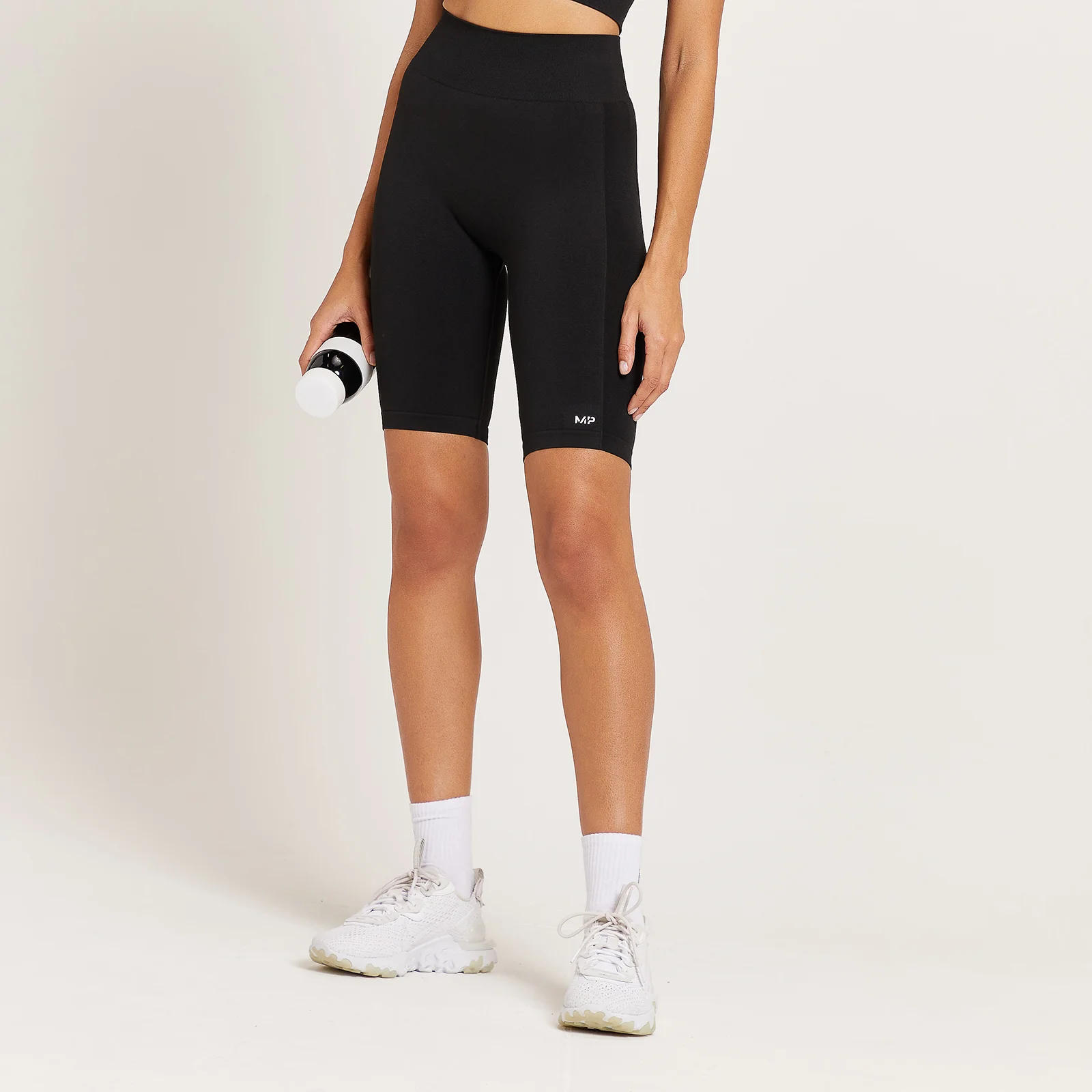 MP Women's Curve High Waisted Cycling Shorts - Black - XXS Image 1