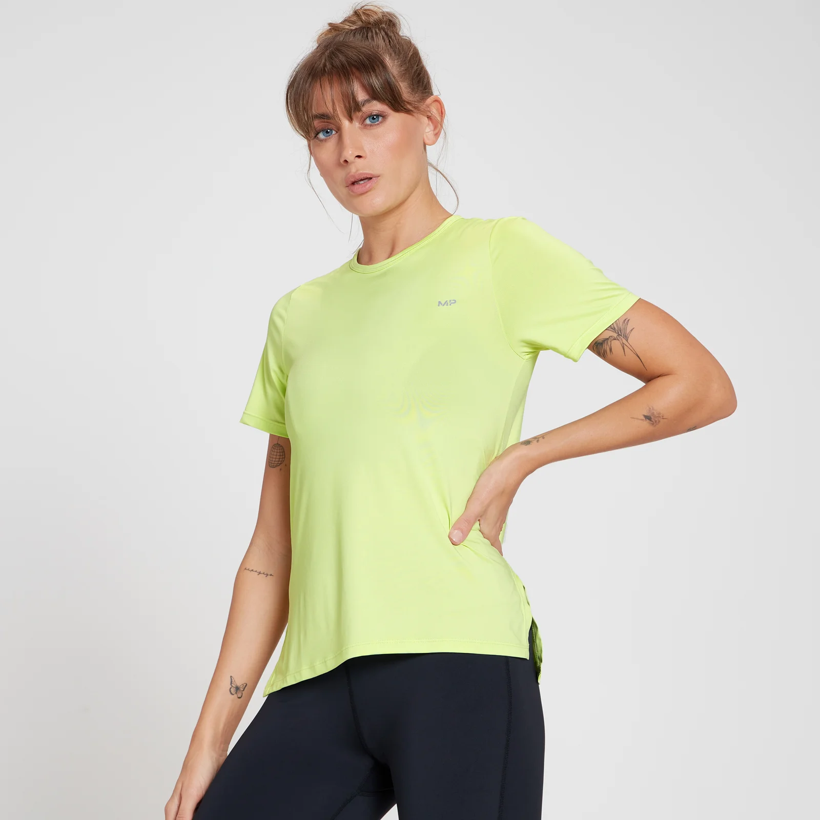 MP Women's Velocity T-Shirt - Soft Lime - XS Image 1