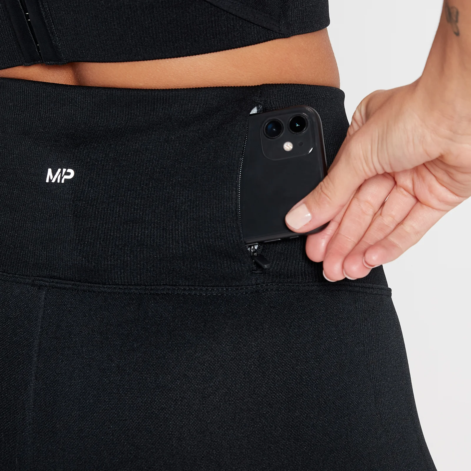 MP Women's Velocity Ultra Seamless Leggings - Black - XL Image 4
