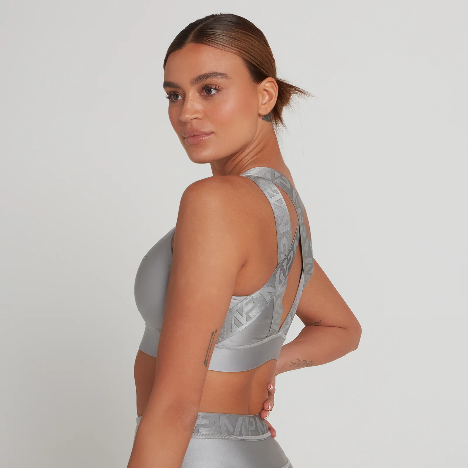 Limited Edition MP Women's Engage Sports Bra - Storm - XXS Image 1