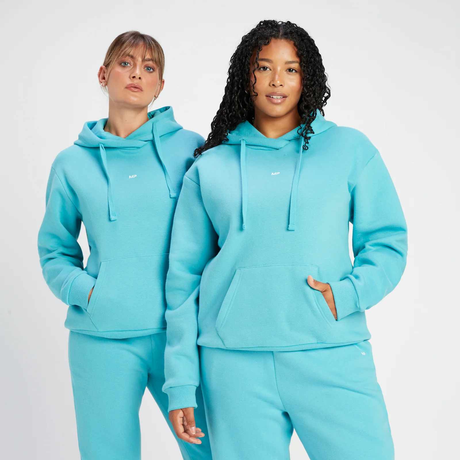MP Women's Crayola Essentials Hoodie - Aquamarine - XXS Image 1