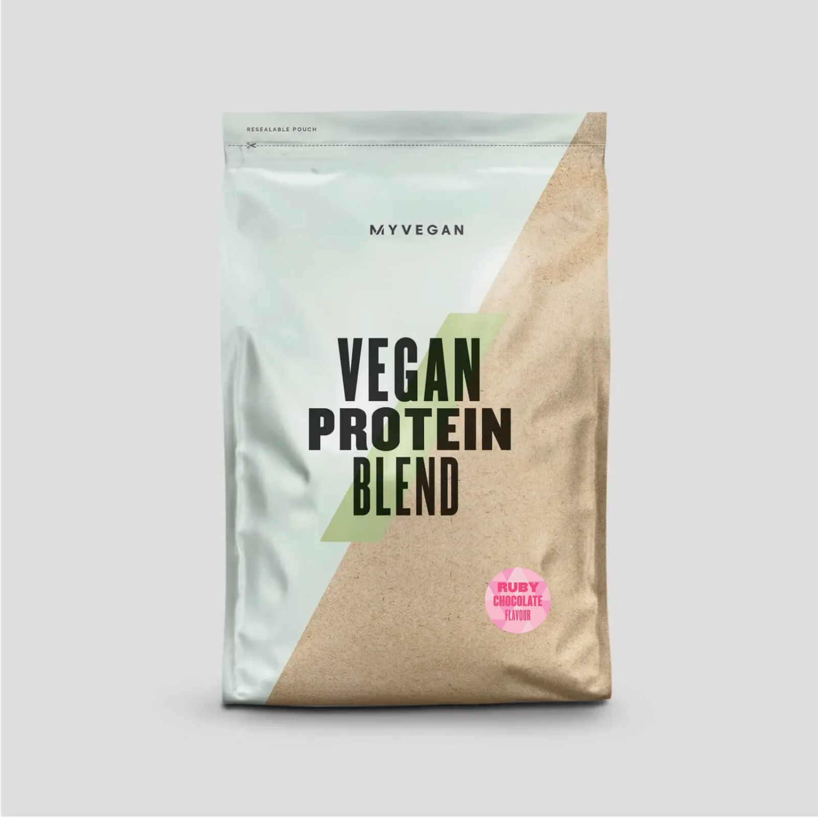Vegan Protein Blend – Limited Edition Ruby Chocolate - 1kg - Ruby Chocolate Image 1
