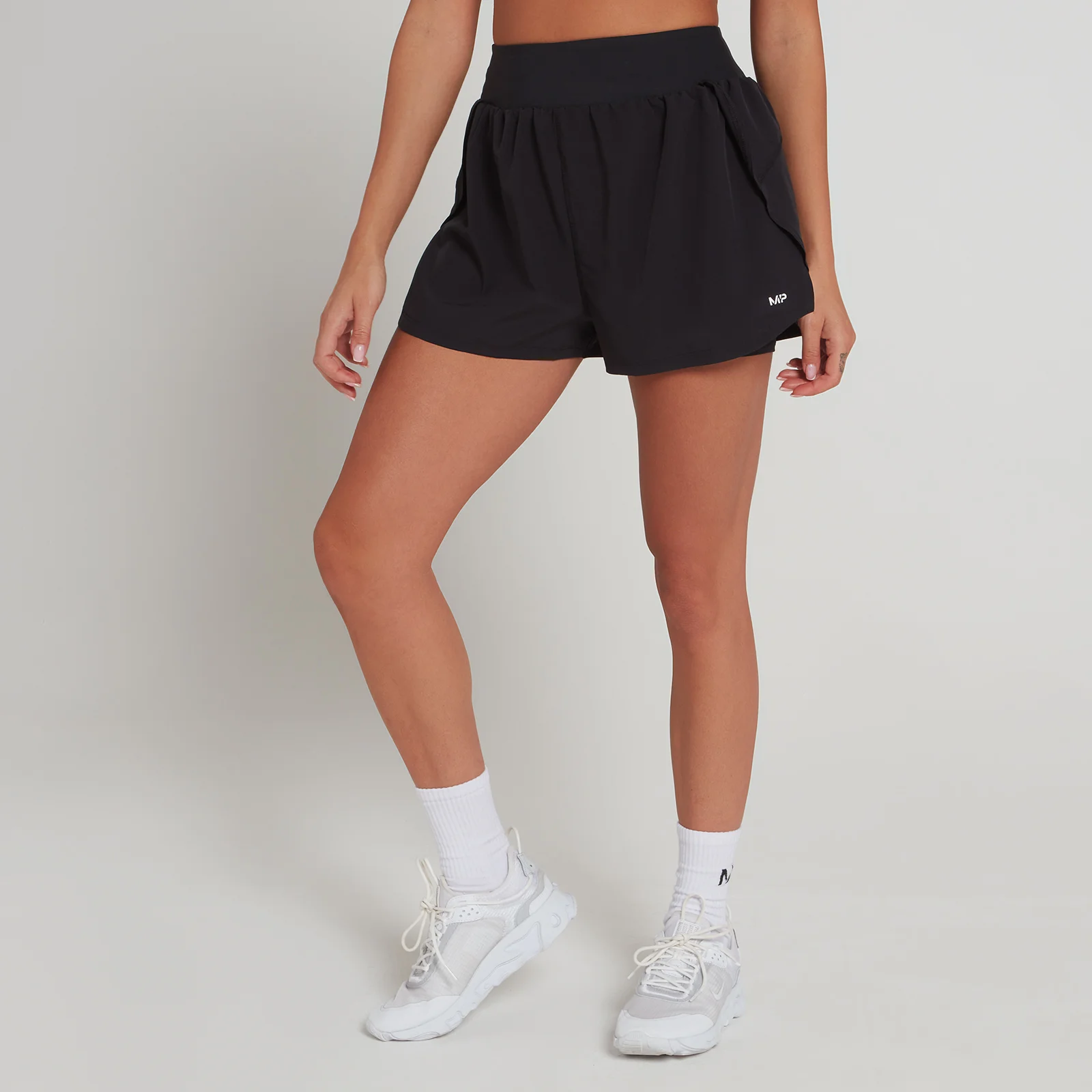 MP Women's Adapt Double Layer Shorts - Black - XXS Image 1