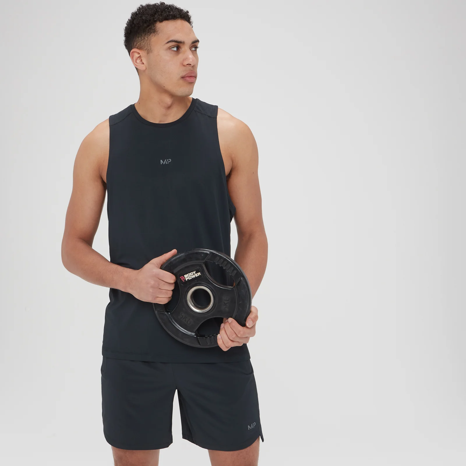 MP Men's Tempo Ultra Tank Top - Black - XXS Image 1
