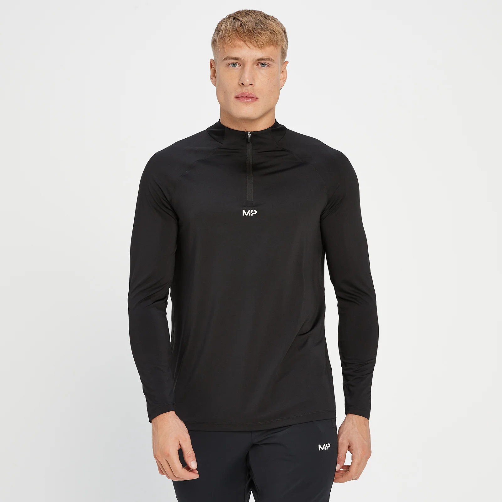 MP Men's Tempo 1/4 Zip - Black - XXS Image 1