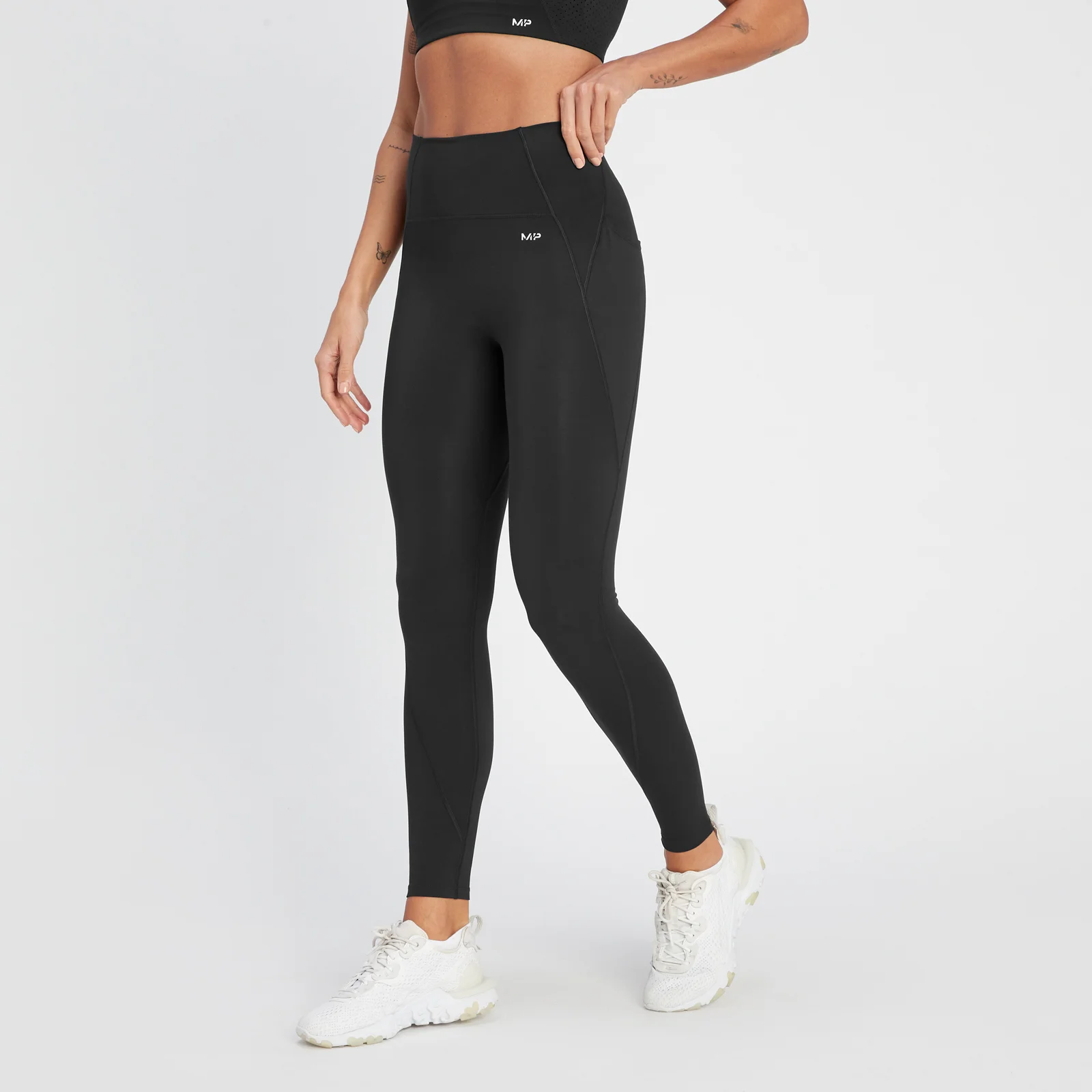 MP Women's Tempo Ultra Leggings - Black - XXS Image 1