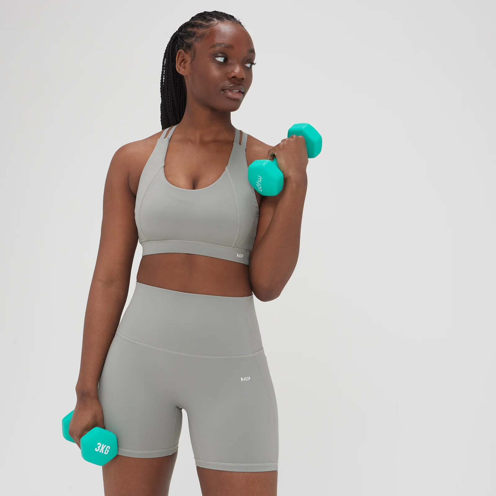 MP Women's Adapt Sports Bra - Storm - XXS Image 1